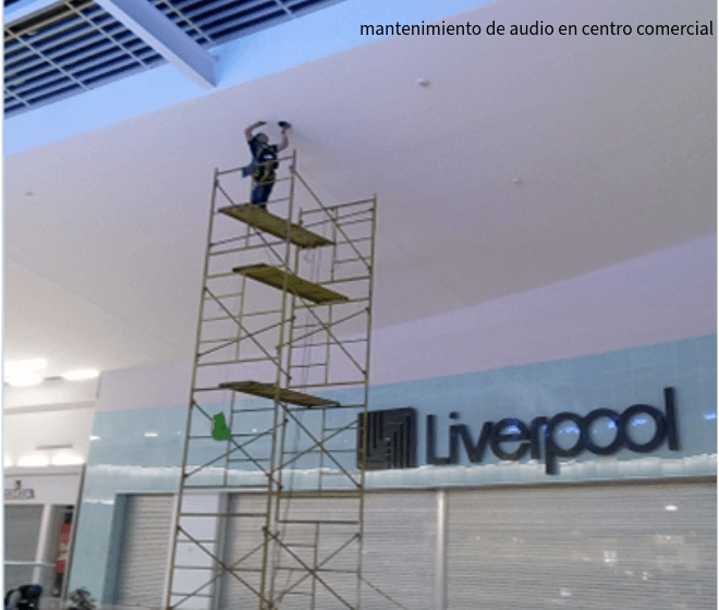 mantenimiento en centros comerciales