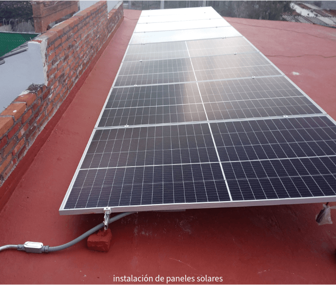 instalación paneles solares